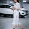 ROBE BRODE 1 Paris Et Moi Robe blanche bohème
