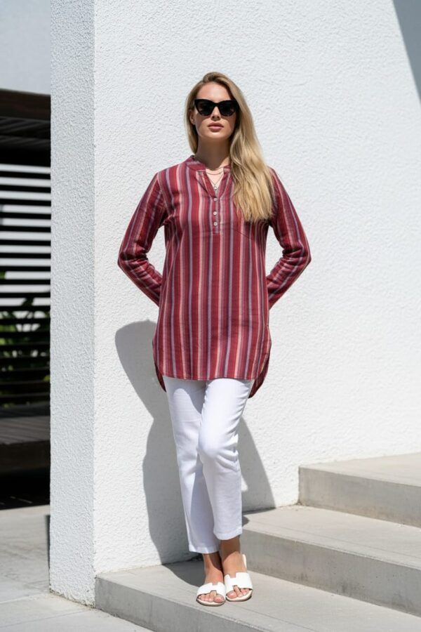 Chemise rayée
